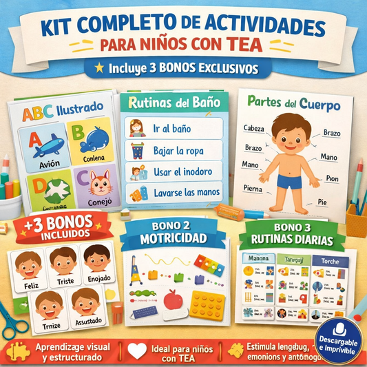 Ejercicios para niños con TEA y TDHA